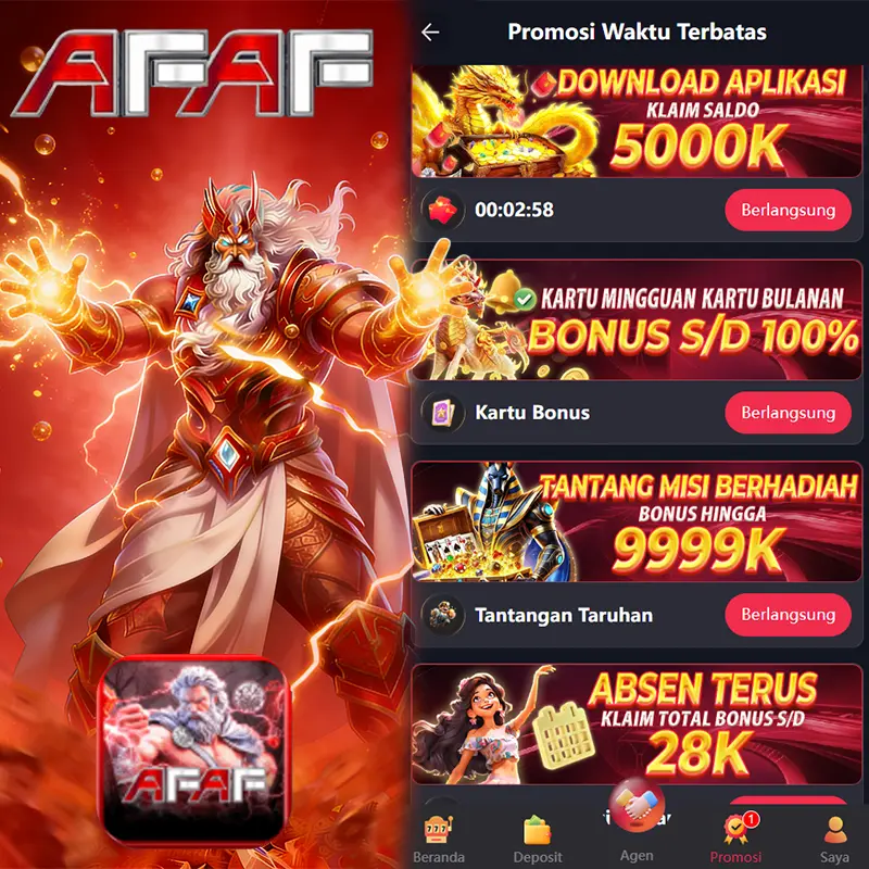 afaf Masuk - afaf Resmi